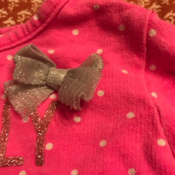 Carters 24M Totally Adorable Pink & Polka Dot - Picture 3 of 4